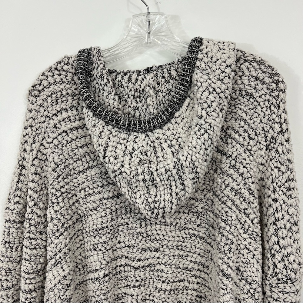 Young Fabulous & Broke Popcorn Knit Hoodie Size S/M - Picture 5 of 9